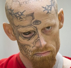 Damn: Scary Criminal With Tattooed Eyeball Arrested For Shooting At Police!