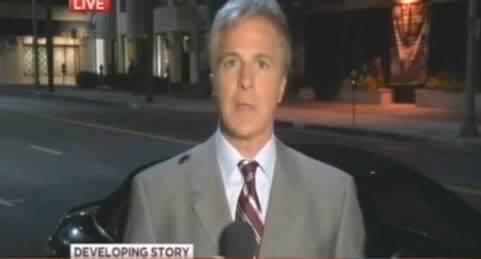 Lol: Roach Crawls All Over Reporter During Live TV Broadcast! (Kept His Cool)