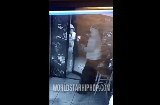 Messed With The Wrong One: Man Armed With A Gun Gets Handled Before Anything Could Pop Off!