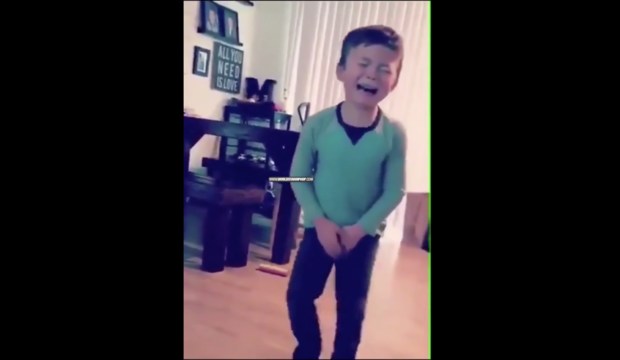I'm Weak Lol: Kid Learns A Very Painful Lesson!