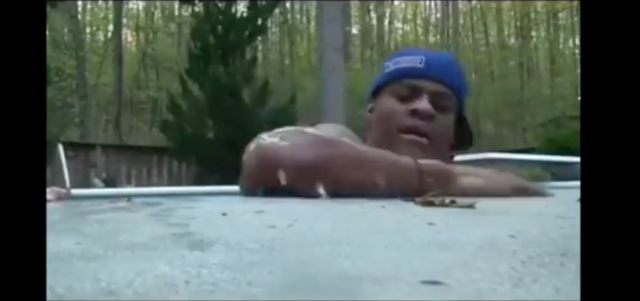 I Feel Like Michael Phelps: He Saved His Homie From Damn Near Drowning In The Goddamn Pool! "Grab My Legs Cuh"