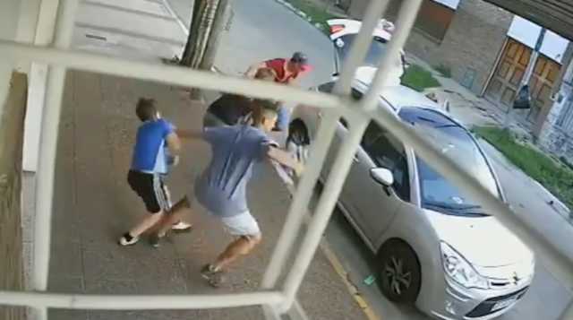 Not Having It: Boy Defends His Mother During A Robbery In Argentina!