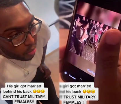 You Know He Hurt: Military Dudes Girlfriend Gets Engaged To Another Man While He Was Deployed... Found Out The Hard Way!