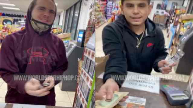 Store Clerk Gives A Female Pet Name To All Of His Male Customers!
