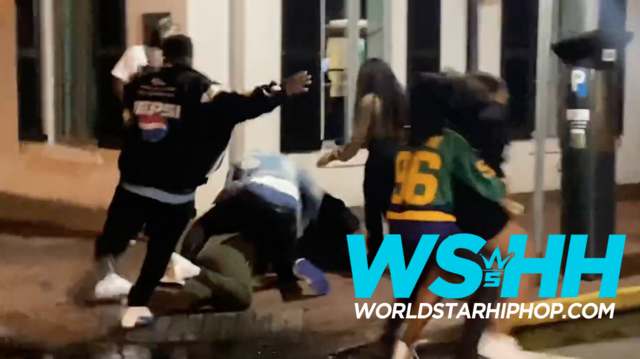 Streets Not Having It: Man Gets Jumped After He Was Seen Throwing A Woman To The Ground!