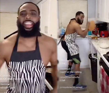 Embarrassing: This Guys Live Cooking Session Took An Unexpected Turn!