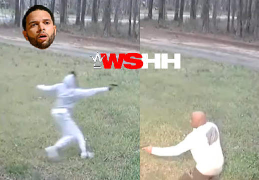 Surveillance Footage Released Of Gunfight Between A Son And Father At Home In Georgia! [No Sound]