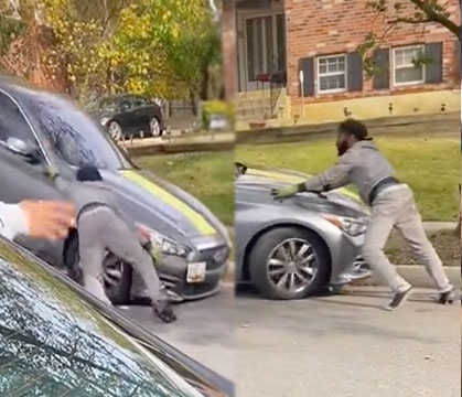 Tow Truck Driver Definitely Caught A Fade After This: This Is How They Delivered This Dudes Car… Wait For It!