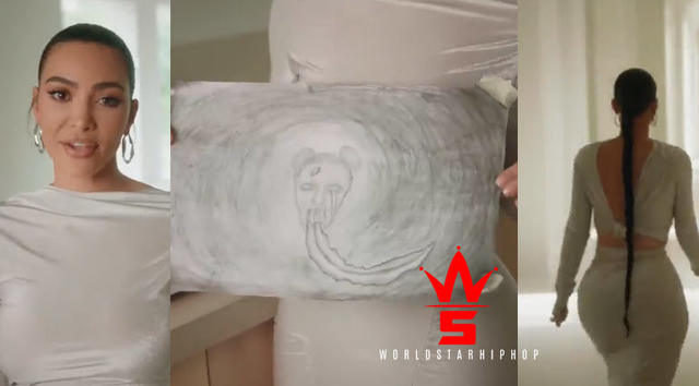 Kim Kardashian Shows Her 8-Year-Old Daughter, North's, Art Work!