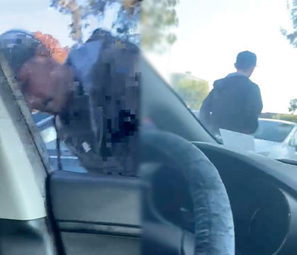 Worlds Dumbest Criminals: Man Tried To Break Into This Woman’s Car While She Was Sitting In It!