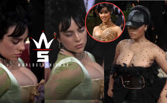Billie Eilish Shows Out On Met Gala 2022 + Billie Not Feeling Cardi B's "Coke" Joke!