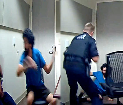 Man Tries To Stab Police Officer With A Pen After Being Arrested For Impersonating A Parent To Kidnap A Child At A School!