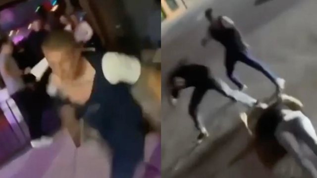 Cold Blooded: Dude Gets Fatally Shot At Point Blank By A Man During A Fight Outside Of A Bar In Miami!