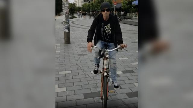 Instant Karma: Man Falls Off Bike After Trying To Run Over Pedestrians In New Zealand!
