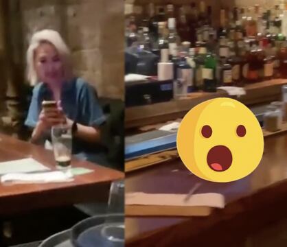 Throw The Whole Restaurant Away: Imagine Having Dinner At A Restaurant And You See This... What Are You Doing?!