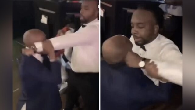 Damn: Man Gets Jumped By A Few Guys At A Wedding!