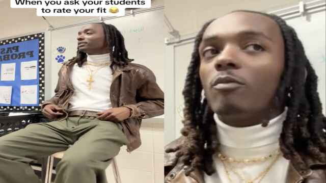 Those Kids Are Ruthless: Teacher Gets Roasted By His Students After He Asked Them To Rate His Outfit!