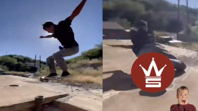 Worst Possible Outcome: Dude Tried Showing Off His Skateboarding Skills And It Goes Awfully Wrong!