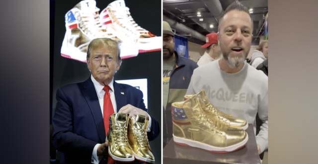 W Or L? You Won't Believe How Much This Man Paid For Donald Trump’s New Signature Shoes!