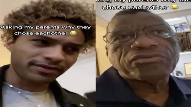 He Been Holding That In For Min: Pops Keeps It 100 After His Son Asked Him Why He Chose His Mom!