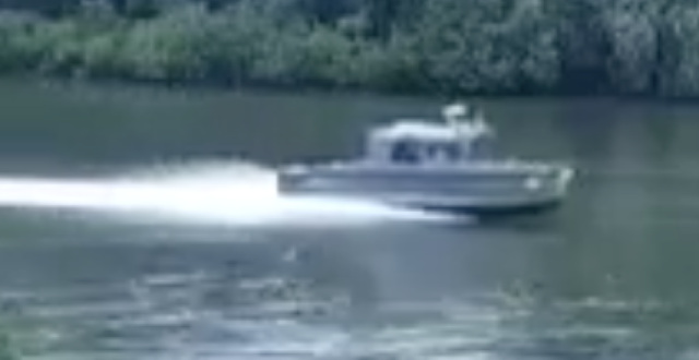 What Could Go Wrong? Boat Speeds Down River Without A Care In The World And Then This Happens!