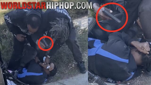 Damn: Man Gets Pistol Whipped While Getting Jumped In Atlanta!