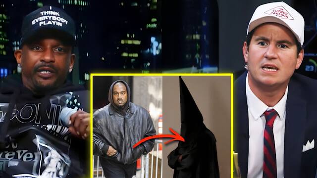 Charleston White Speaks On Ye Wearing A Black Klan Hoodie! "He's A Genius"